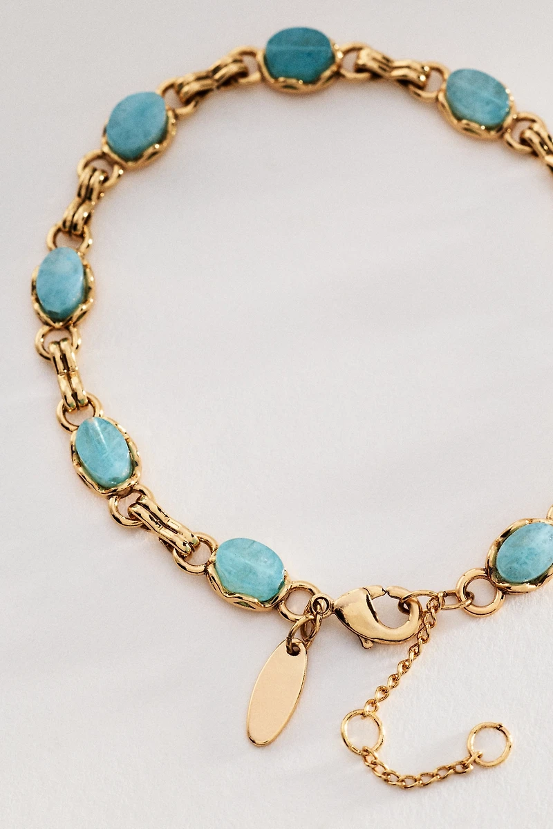 Colorful Stone Wrap Bracelet