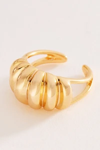 Adjustable Ribbed Ring