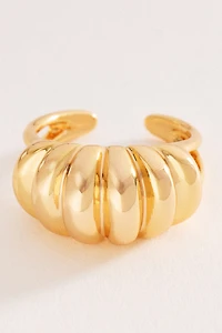 Adjustable Ribbed Ring