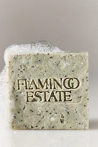 Flamingo Estate Morning Exfoliating Bar Soap Brick