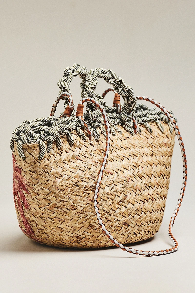 Aranaz Aplaya Straw Tote Bag