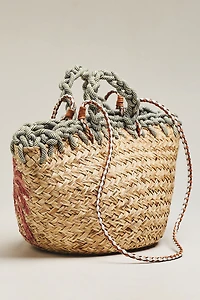 Aranaz Aplaya Straw Tote Bag