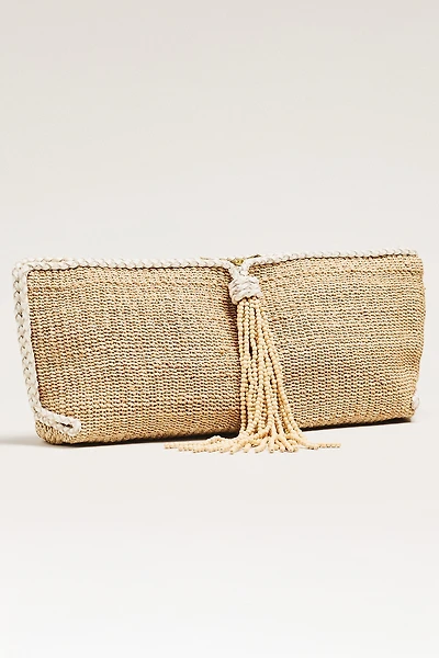 Aranaz Belinda Beaded Clutch