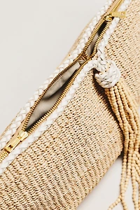 Aranaz Belinda Beaded Clutch