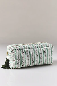 By Anthropologie Large Printed Cosmetic Bag
