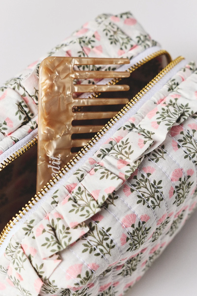 By Anthropologie Small Printed Cosmetic Bag