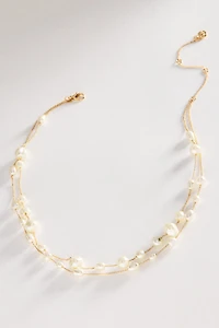 BaubleBar Blair Layered Pearl Necklace
