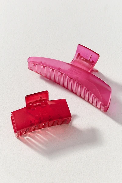 By Anthropologie Jelly Claw Clips, Set of 2