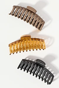 Claw Hair Clips, Set of 3