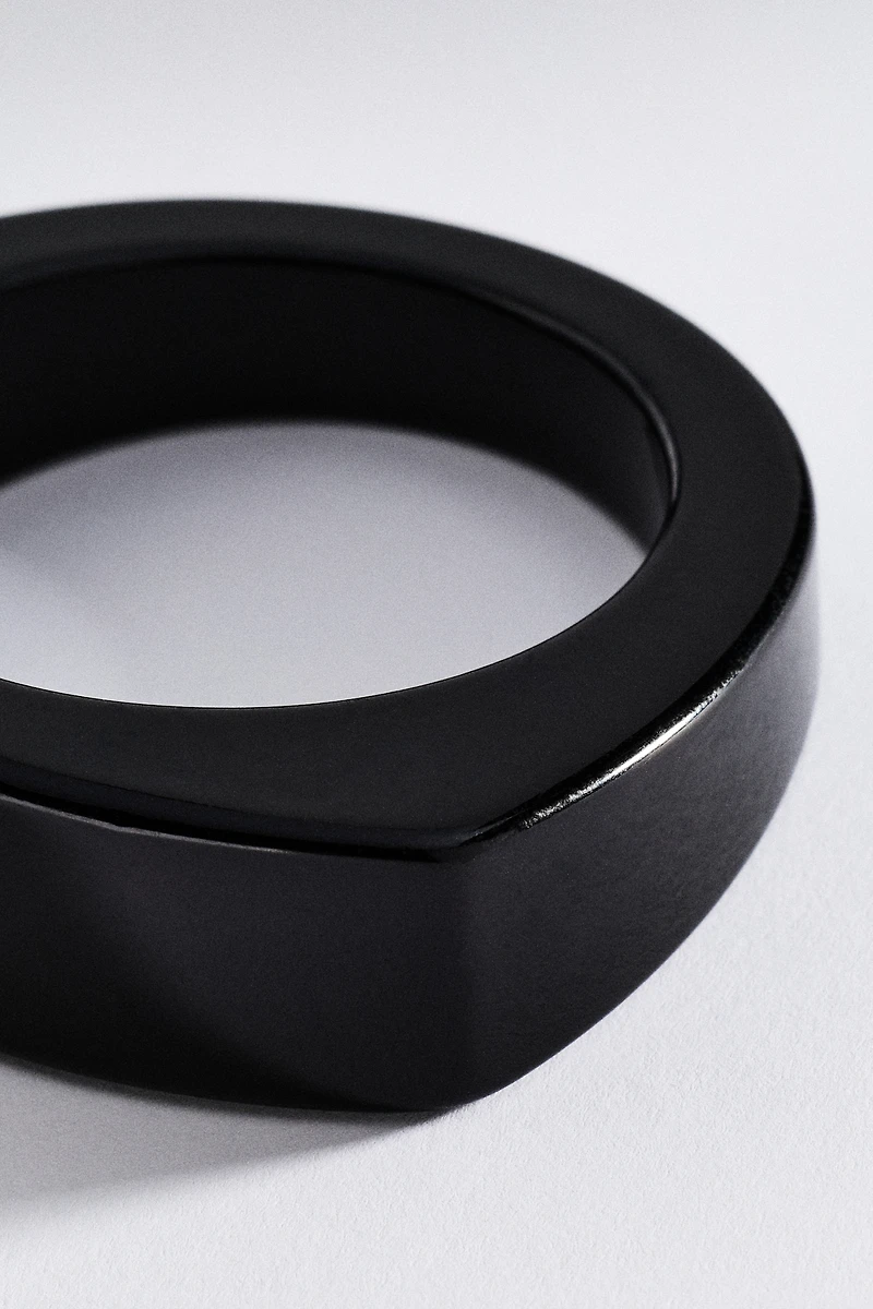 Sleek Resin Bangle Bracelet