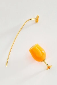 Cocktail Icon Threader Earrings