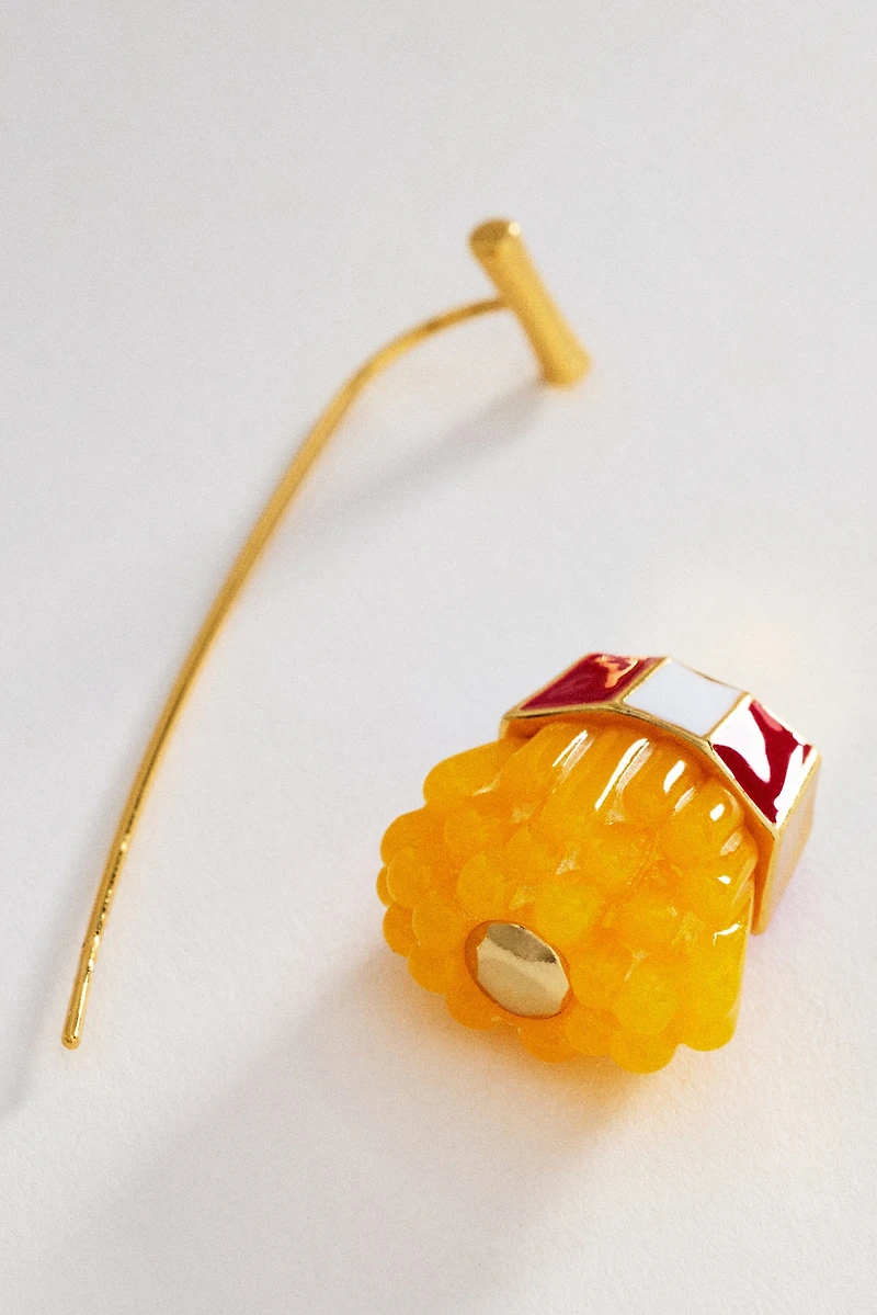 Snack Icon Drop Earrings