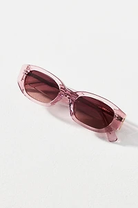 By Anthropologie Geometric Rectangle Sunglasses