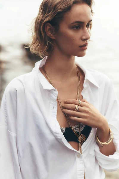 Glam Drippy Wrap Necklace