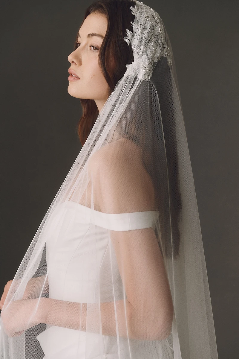 Watters Juliet Cap Cathedral Veil