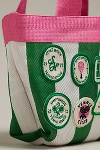 Maeve Mini Mesh Patch Tote