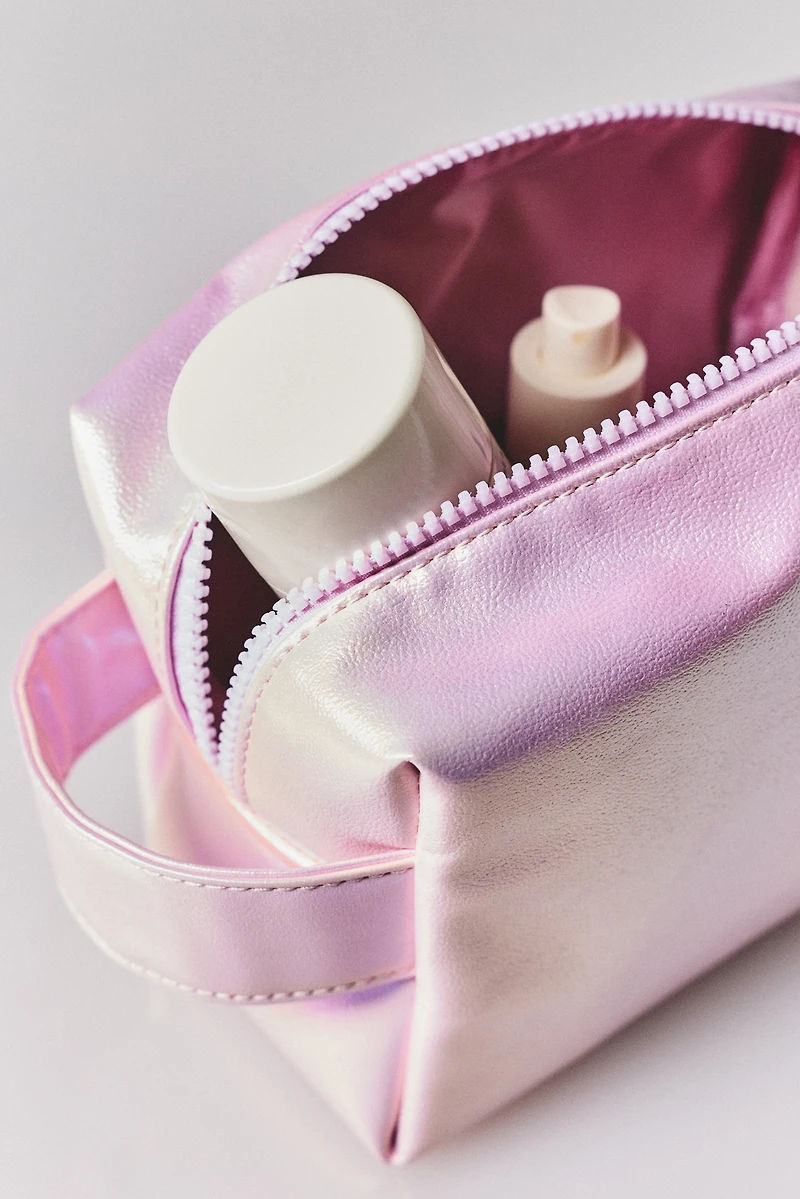 Metallic Cosmetic Bag