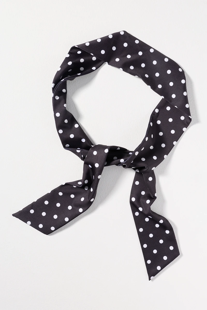 Polka Dot Hair Scarf