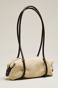 By Anthropologie Suede Slouchy Shoulder Bag