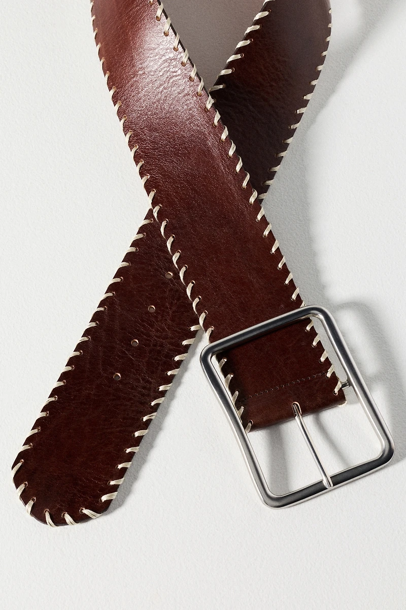 Low Slung Wipstich Belt