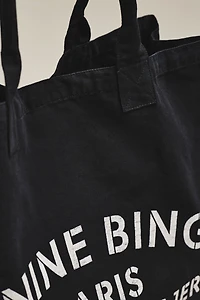 Anine Bing Leo Canvas Tote Bag