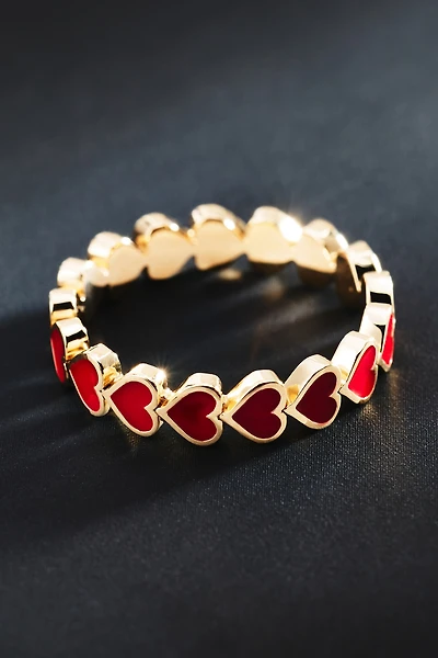 Alison Lou Heart Stack Ring