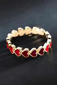 Alison Lou Heart Stack Ring