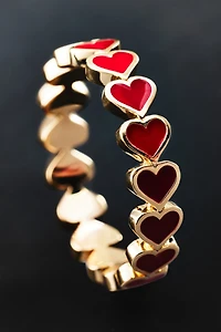 Alison Lou Heart Stack Ring