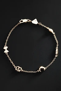 Alison Lou Carbs by the Yard Charm Bracelet