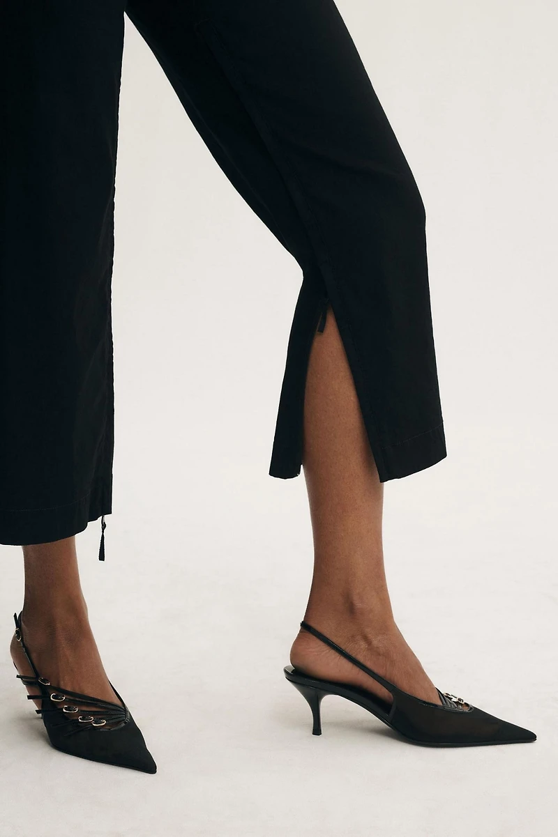 Maeve The Adaptive Colette Cropped Wide-Leg Pants