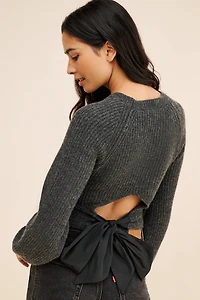 ASTR the Label Eila Bow-Back Sweater