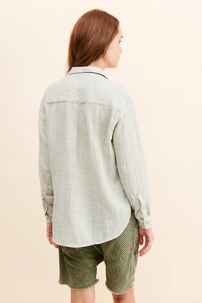 Collared Popover Shirt