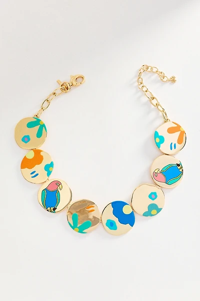 Lele Sadoughi Sherbert Spray Marisol Necklace