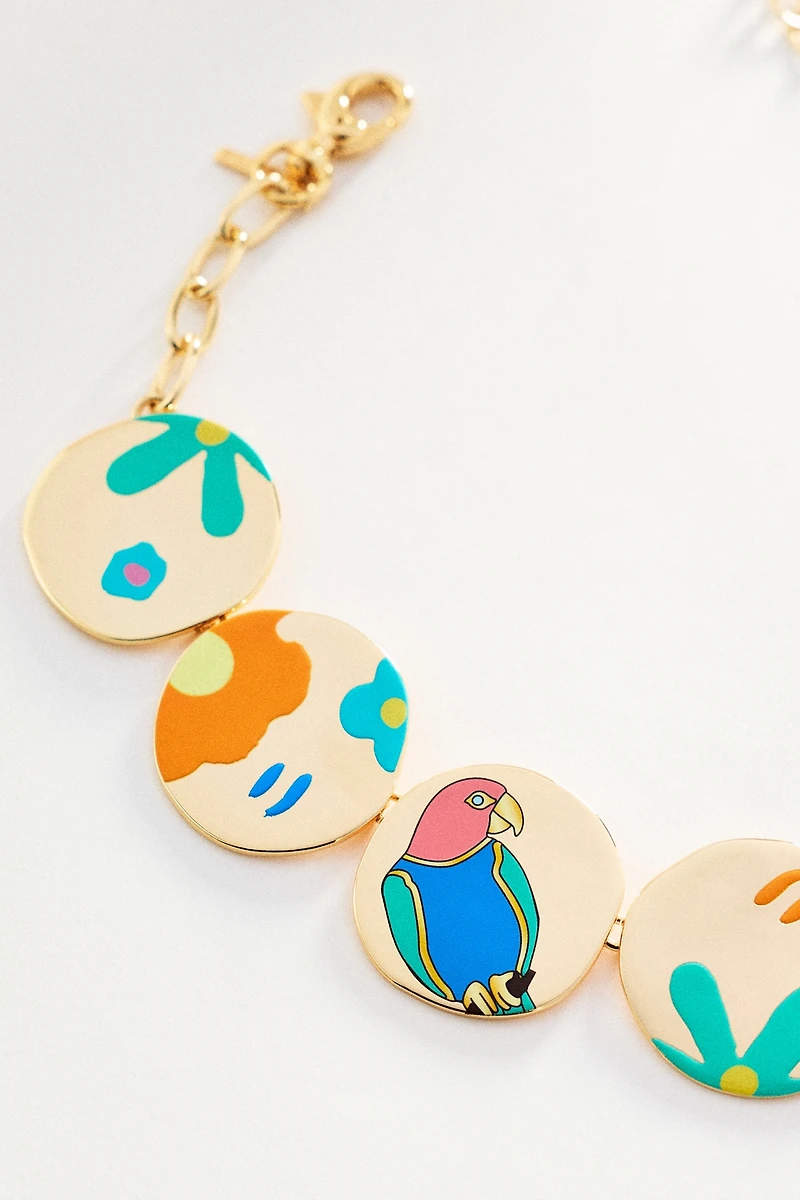 Lele Sadoughi Sherbert Spray Marisol Necklace