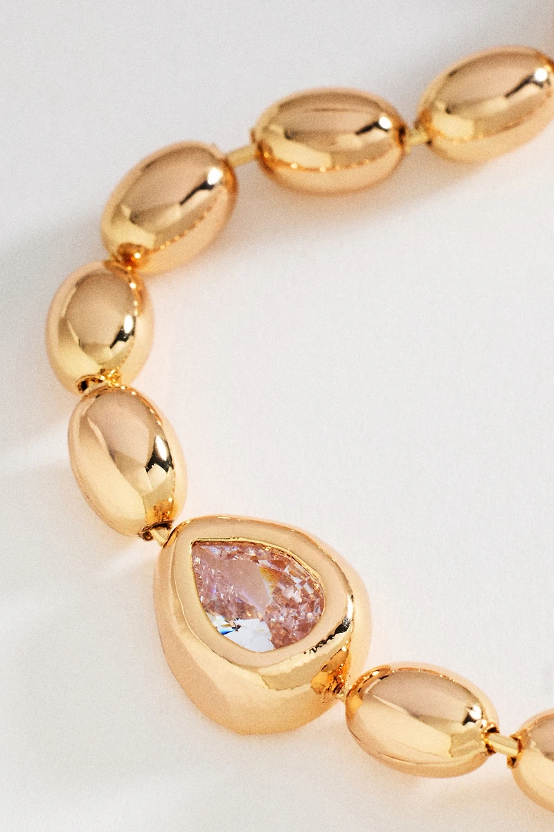 By Anthropologie Beaded Crystal Bracelet