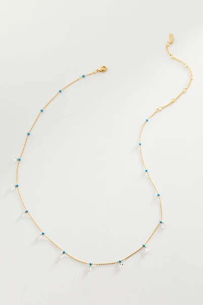 Confetti Crystal Drop Necklace