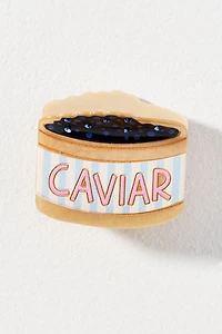 Frasier Sterling Caviar Crystal Hair Claw