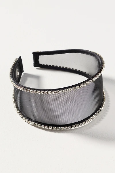 Lelet NY Ella Mesh Crystal Headband