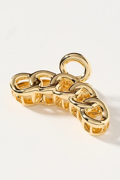 Lelet NY 14k Gold Plated Chain Claw Clip