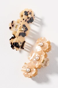 Natasha Embellished Hair Claws, Set of 2