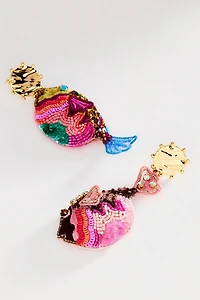 Mignonne Gavigan Luxe Pufferfish Earrings