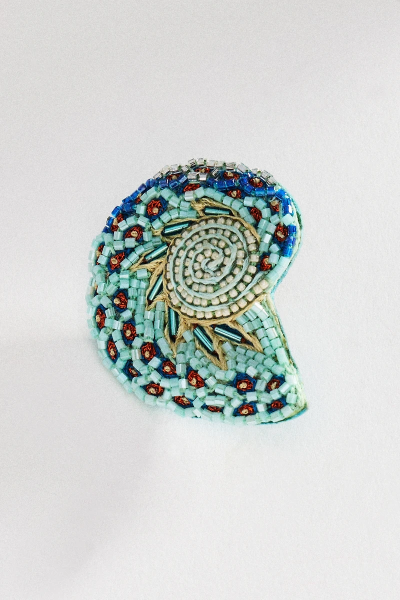 Mignonne Gavigan Mollusk Shell Stud Earrings