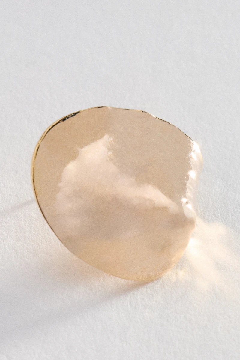 By Anthropologie Hammered Post Earrings