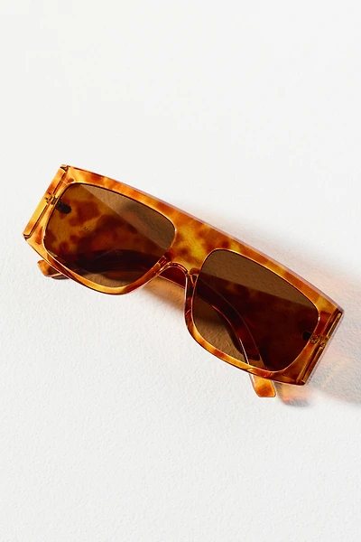 Toirtoise Shell Flat Top Sunglasses