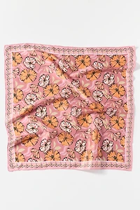 Geometric Floral Printed Hair Scarf