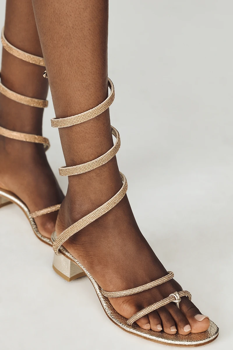 CoRNETTI Martina Franc Ankle Wrap Sandals