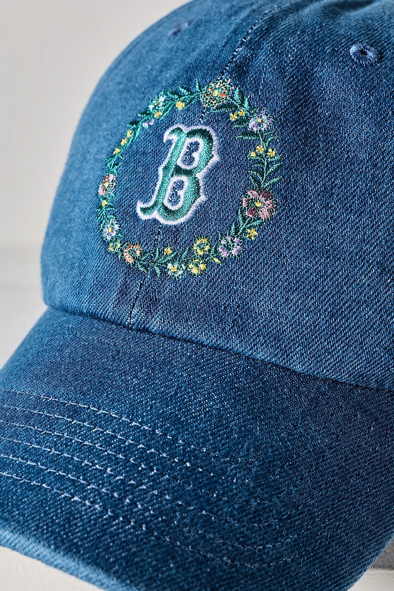 '47 Denim Floral Baseball Cap