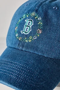 '47 Denim Floral Baseball Cap