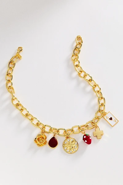 Logan Tay Strawberry Charm Necklace