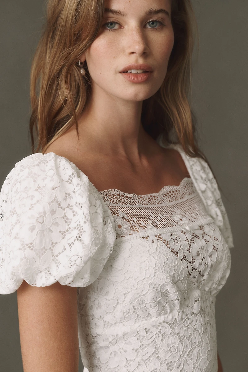 For Love & Lemons Jacqueline Mini Dress